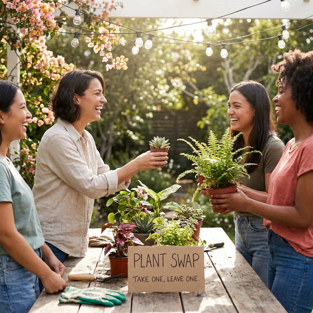 Late-spring gardening entertainment: how to host a ‘plant swap + potting hang’ (even if you’re a beginner)