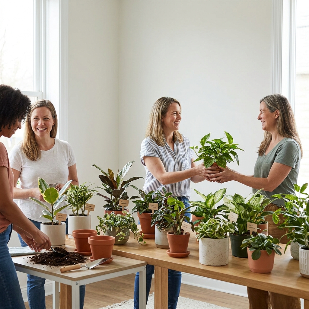 Late-spring hobby entertainment: host a beginner-friendly plant swap + potting hang (with simple rules and printable labels)
