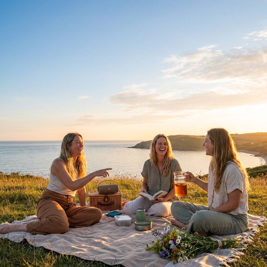 Outdoor entertainment for warm evenings: a ‘sunset picnic’ plan with conversation games and a zero-stress packing list