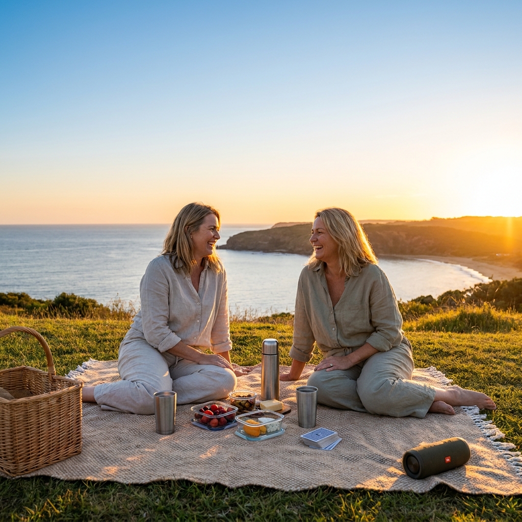 Outdoor entertainment for warm evenings: a ‘sunset picnic’ plan with conversation games and a zero-stress packing list