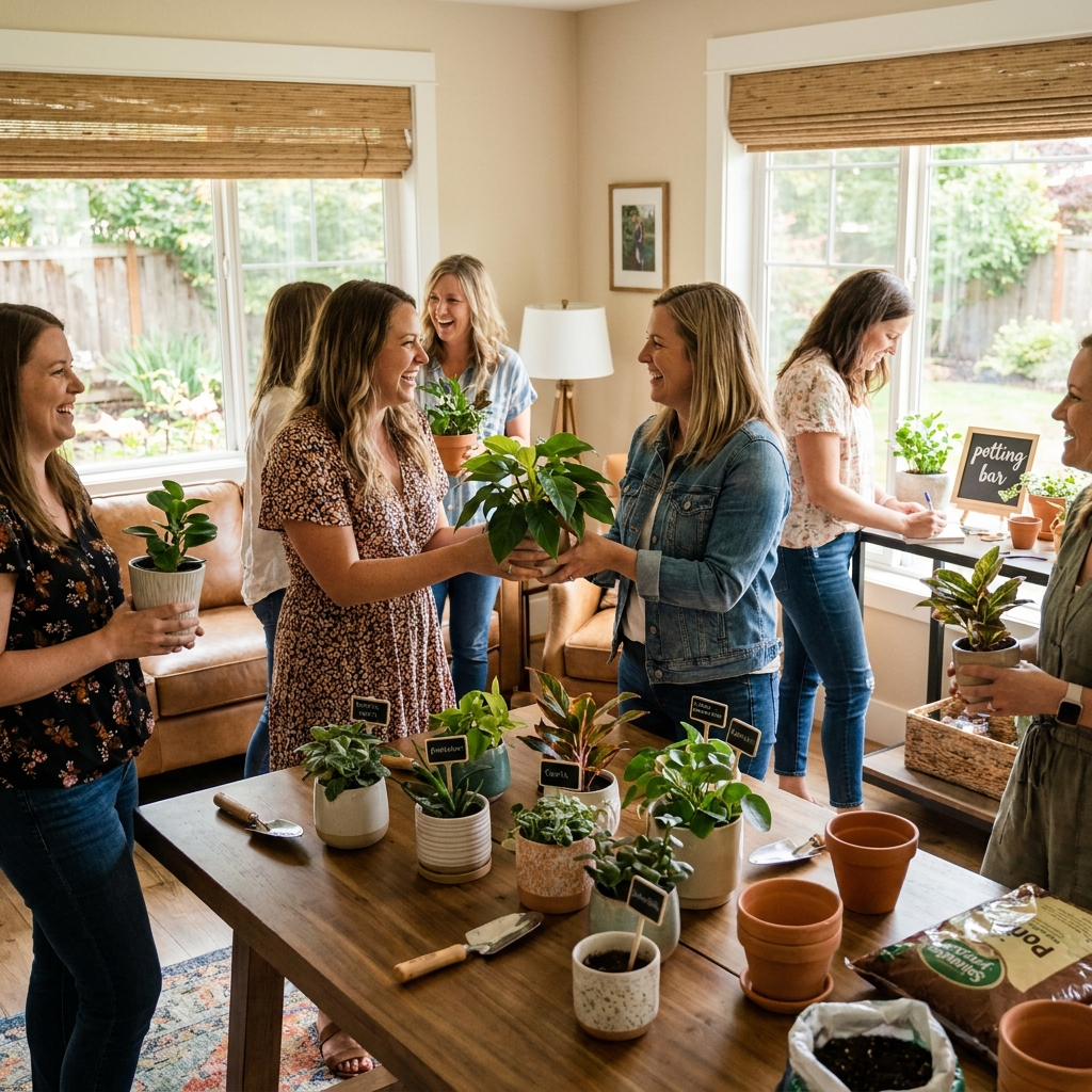 Late-spring hobby entertainment: host a beginner-friendly plant swap + potting hang (with simple rules and printable labels)