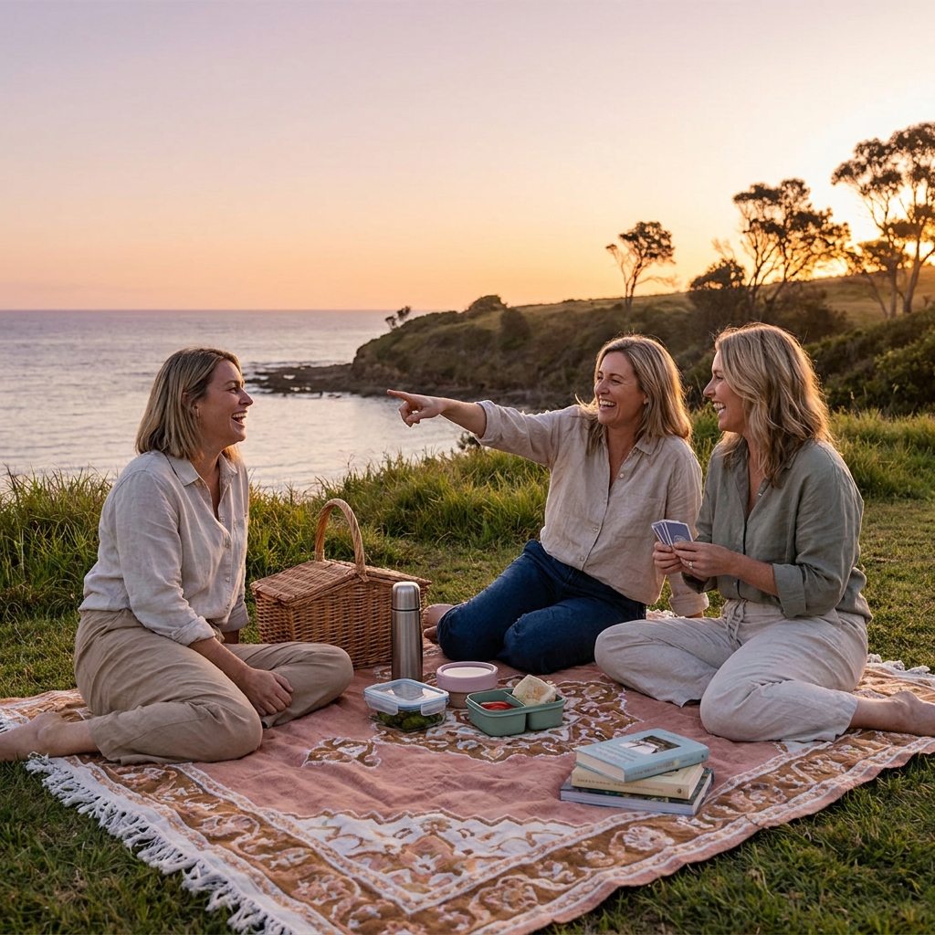Outdoor entertainment for warm evenings: a ‘sunset picnic’ plan with conversation games and a zero-stress packing list
