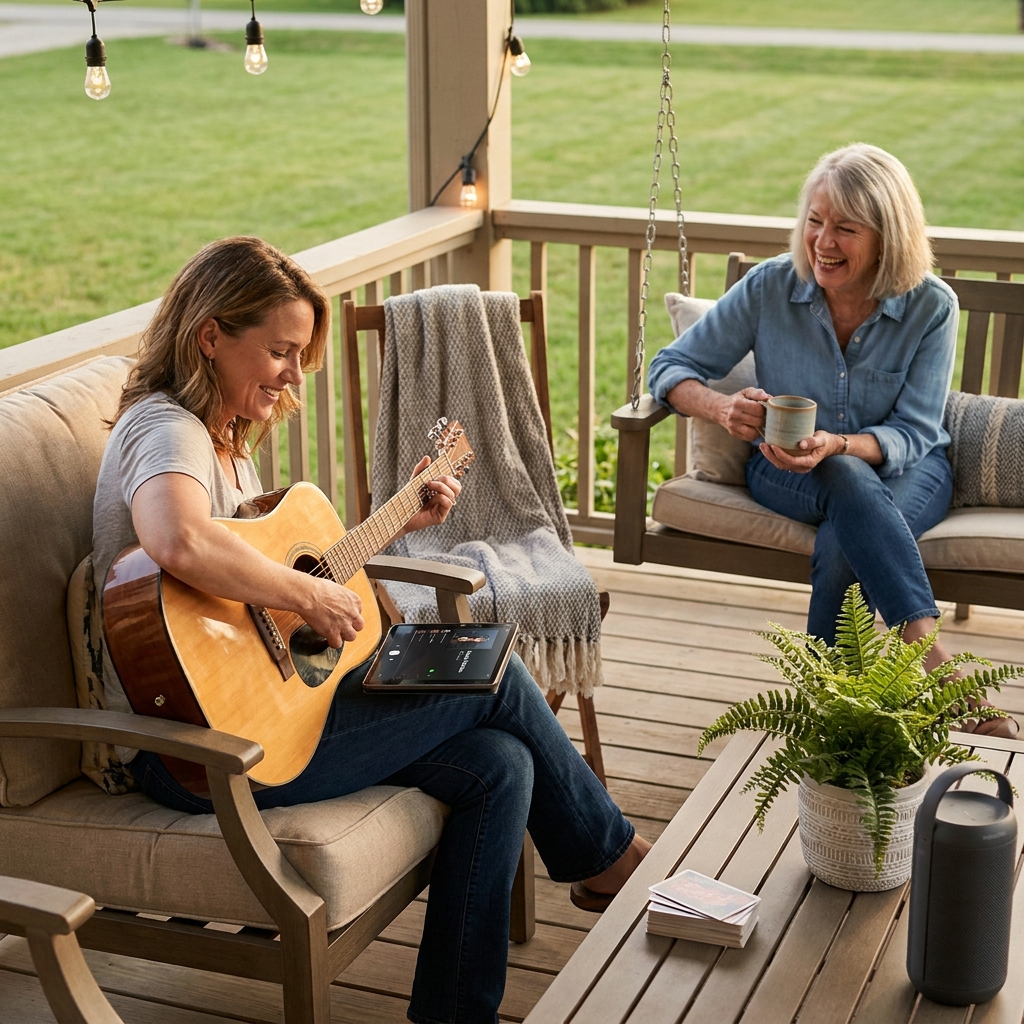Memorial Day weekend Sunday entertainment: a calm ‘porch concert’ at home (playlist plan + neighbor-friendly tips)