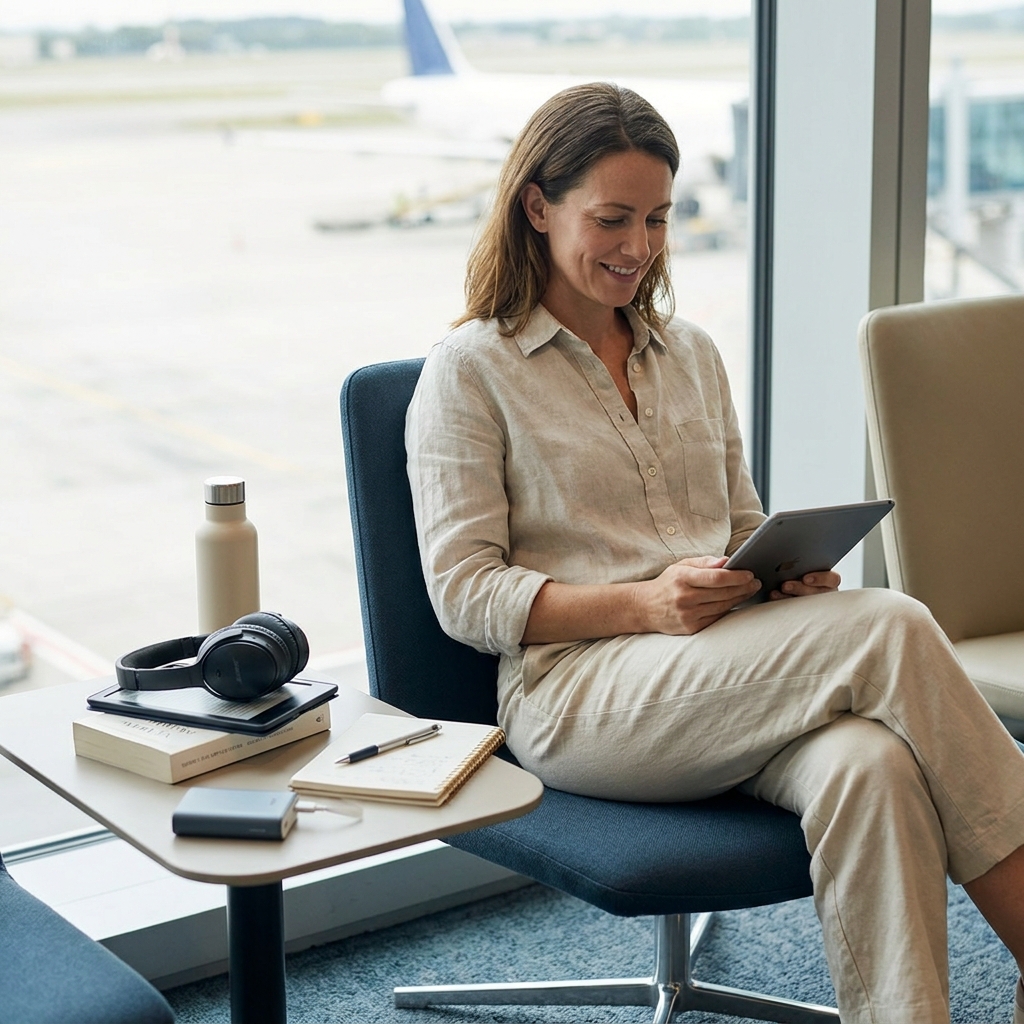 June travel entertainment: a printable ‘flight and layover survival’ entertainment plan (no shopping required)