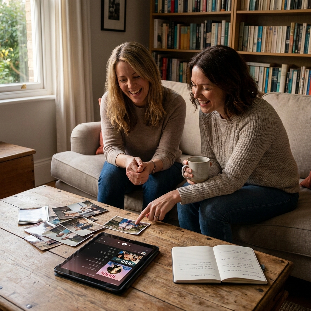 Mid-June entertainment for couples/friends: a ‘nostalgia night’ at home (music, photos, and comfort picks)