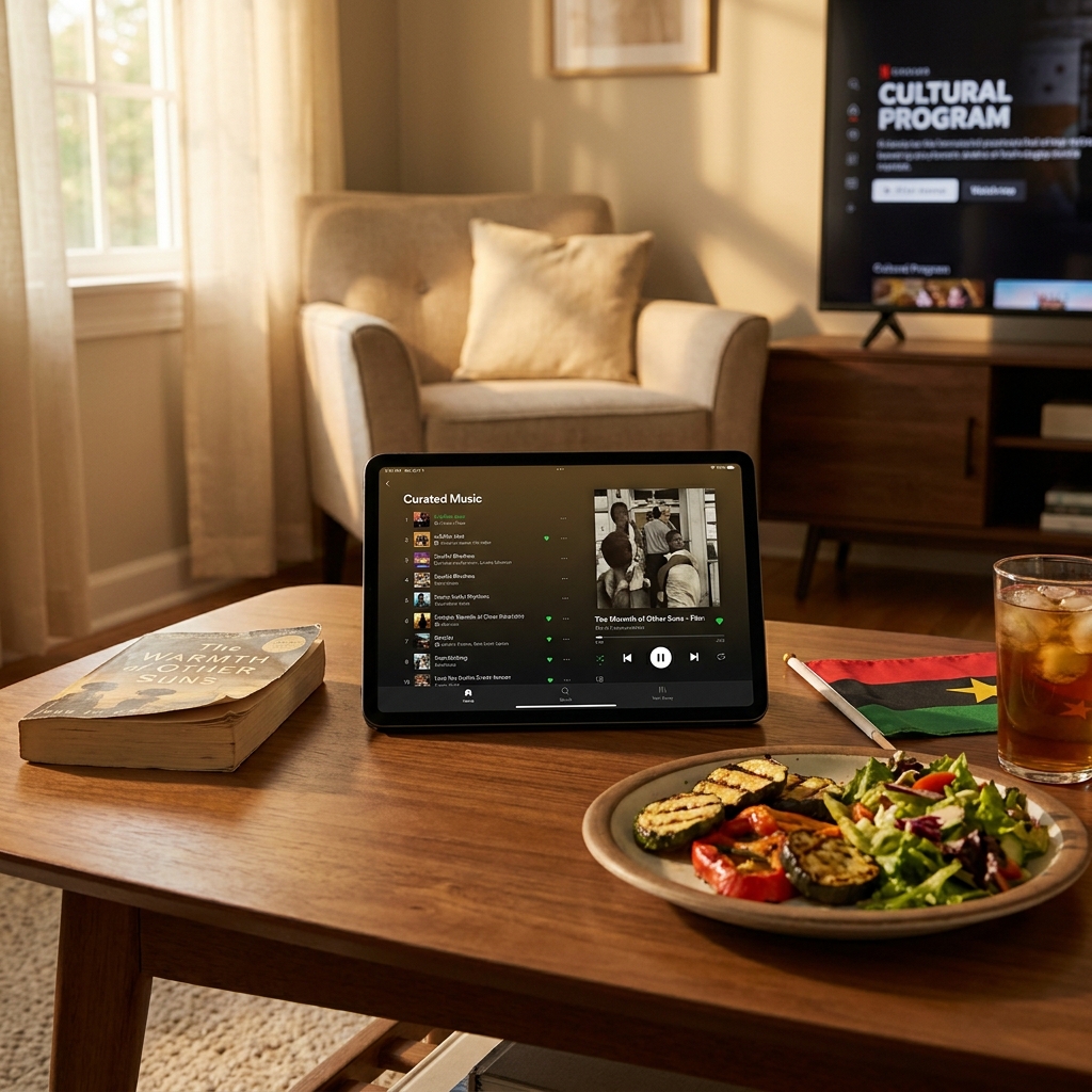 Juneteenth week at-home entertainment: a respectful ‘music + movie + menu’ night (non-alcohol, family-friendly options)