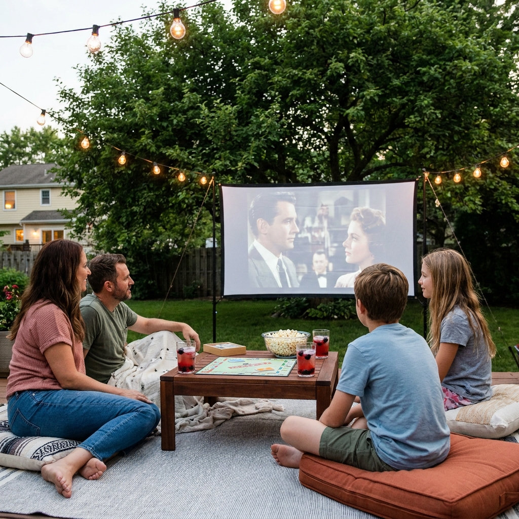 Midweek July 4 prep: a ‘festive movie + games’ backyard night that replaces fireworks (pet- and noise-sensitive friendly)