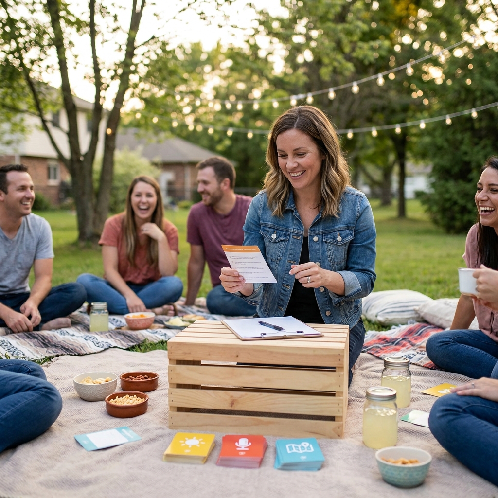 Saturday night summer entertainment: host a ‘backyard trivia picnic’ (easy questions + no-tech option)