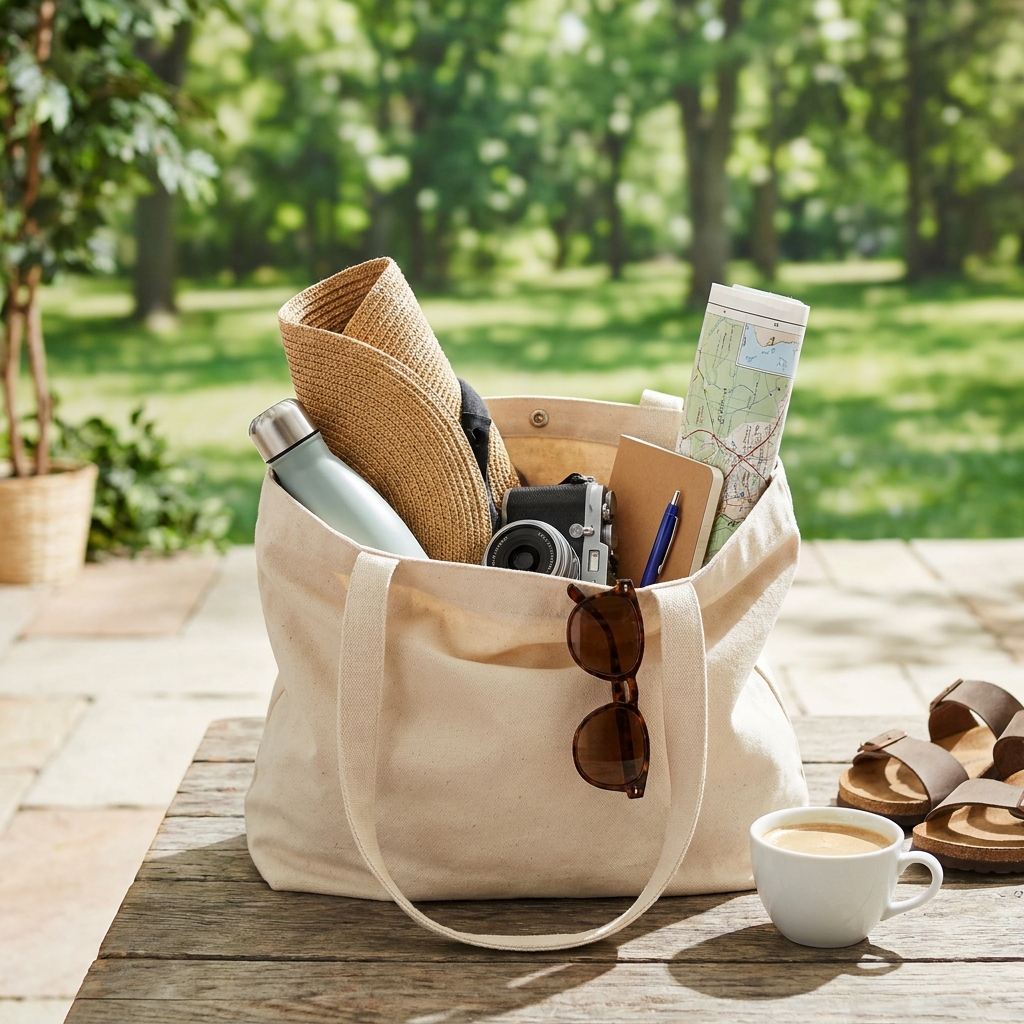 Weekend entertainment: plan a ‘one-bag day trip’ with a simple itinerary (museum/park/town square)