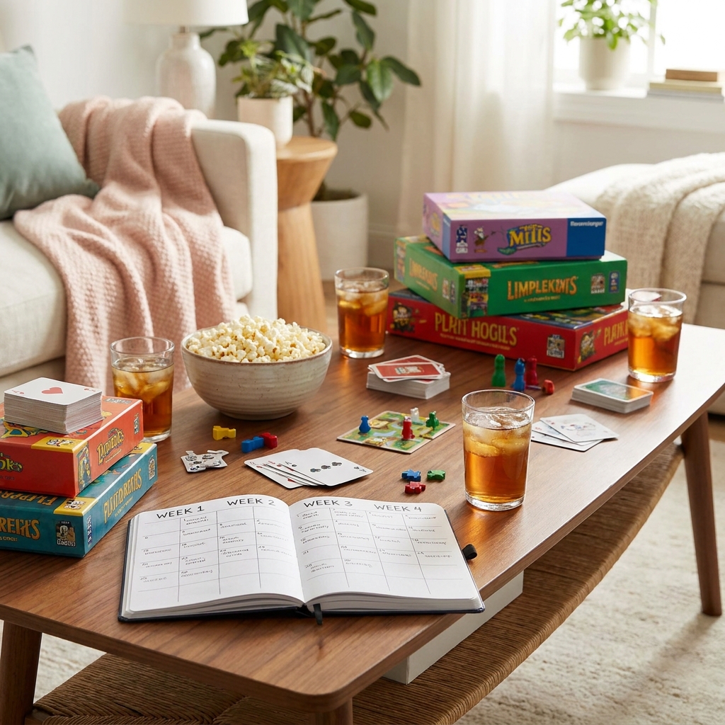 Late-July weeknight entertainment: build a ‘summer game night rotation’ (4-week plan + what to play when)