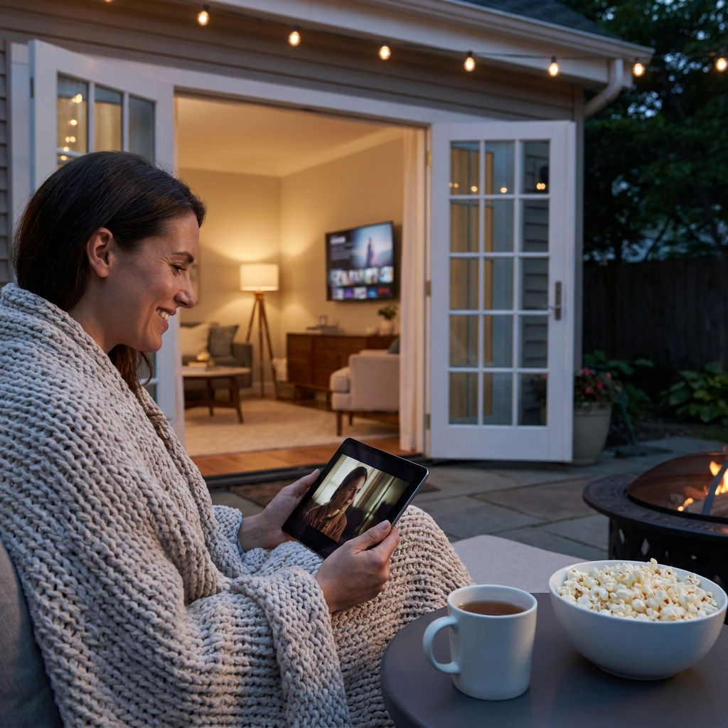 Late-July Friday entertainment: host an ‘outdoor movie night’ without a projector (low-tech options)