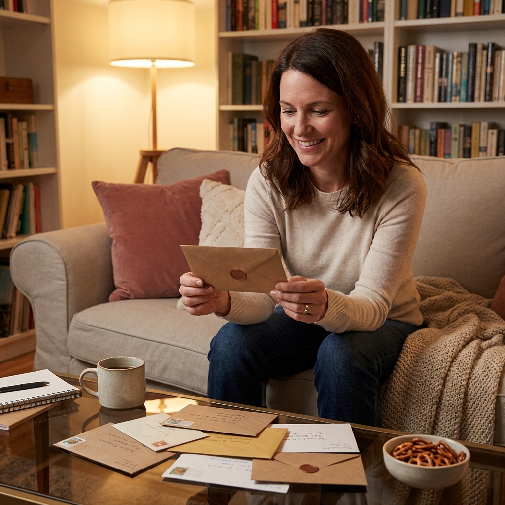 Early-August entertainment: a ‘mystery envelope night’ (cozy, non-scary, family-friendly)